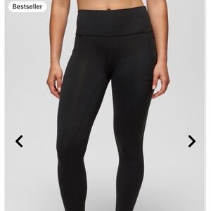 Prana Heavana Black Heather  Pocket Leggings